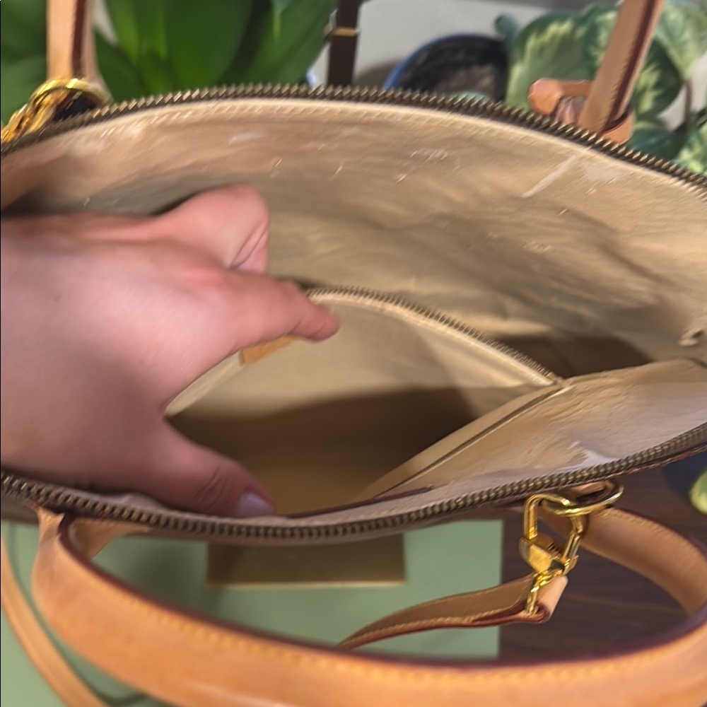 Etro Brown and Tan Dome Satchel with Gold Hardware - Picture 10 of 15